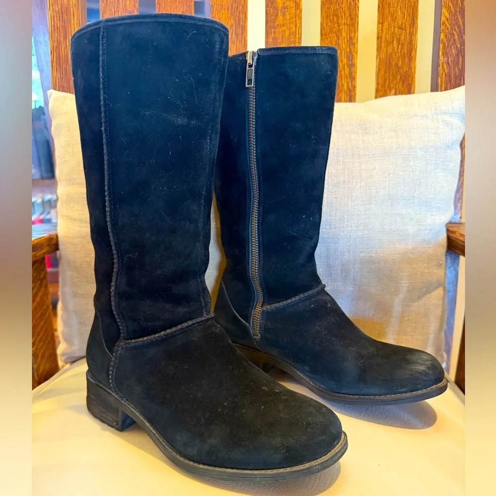 Ugg Black Linford Boot 7 - Picture 2 of 14